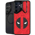 Marvel Deadpool Deadpool Emblem Galaxy S25 Kickstand Case